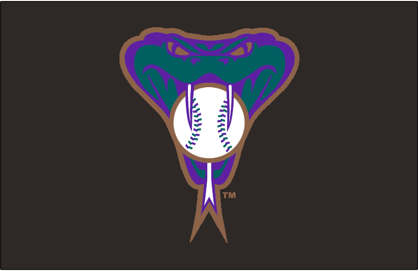 Arizona Diamondbacks 1999-2006 Batting Practice Logo vinyl decal